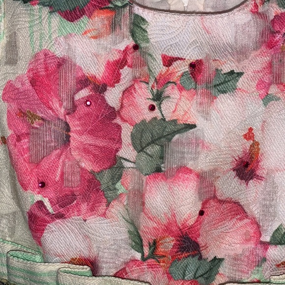 MAHEK Baby, 18-24m, Absolutely Gorgeous Dress, Floral Print, Elegant Fabric - Picture 2 of 13